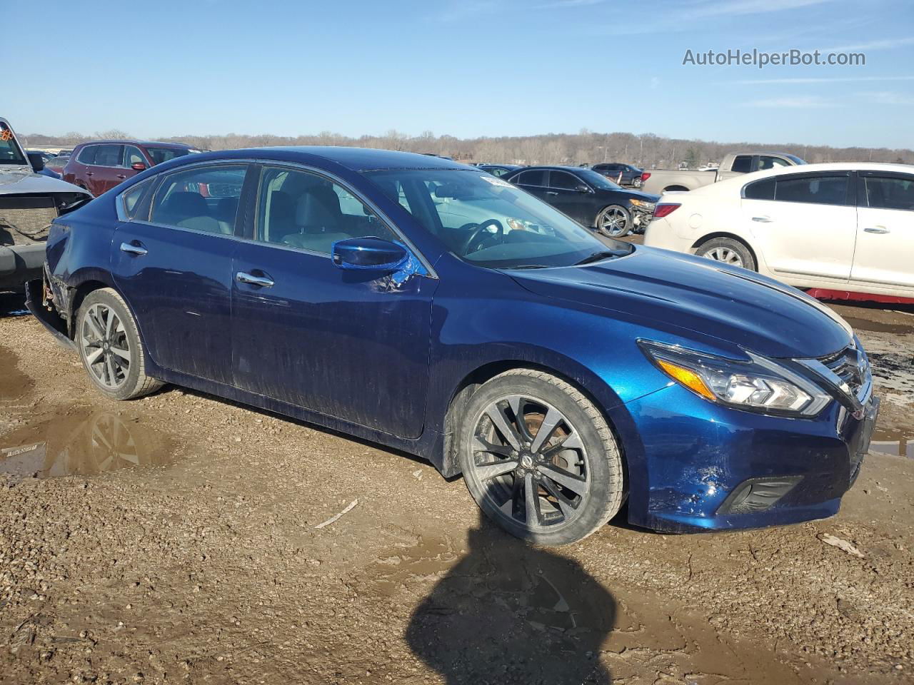 2018 Nissan Altima 2.5 Blue vin: 1N4AL3AP5JC167050