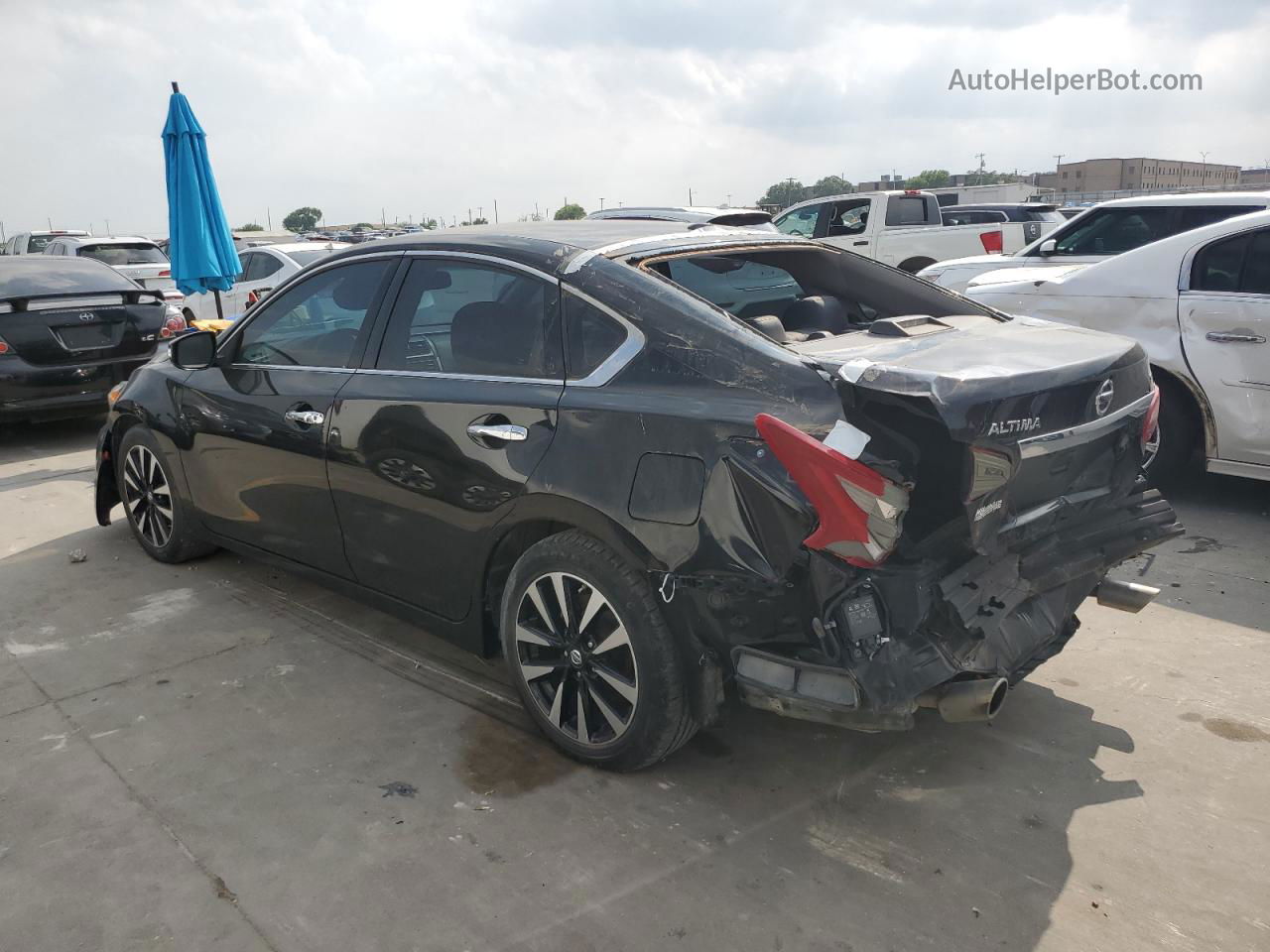 2018 Nissan Altima 2.5 Черный vin: 1N4AL3AP5JC168585