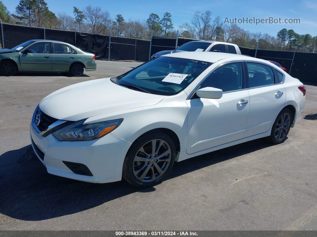 2018 Nissan Altima 2.5 Sr White vin: 1N4AL3AP5JC233399