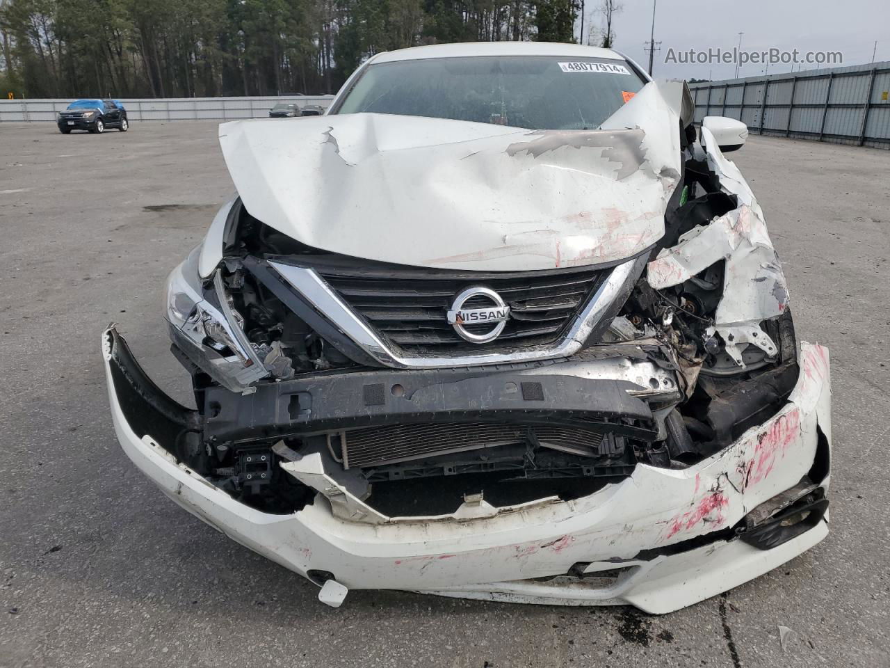 2018 Nissan Altima 2.5 White vin: 1N4AL3AP5JC237730