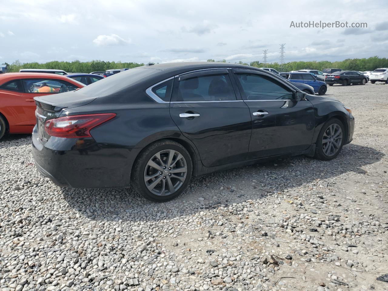 2018 Nissan Altima 2.5 Black vin: 1N4AL3AP5JC293750