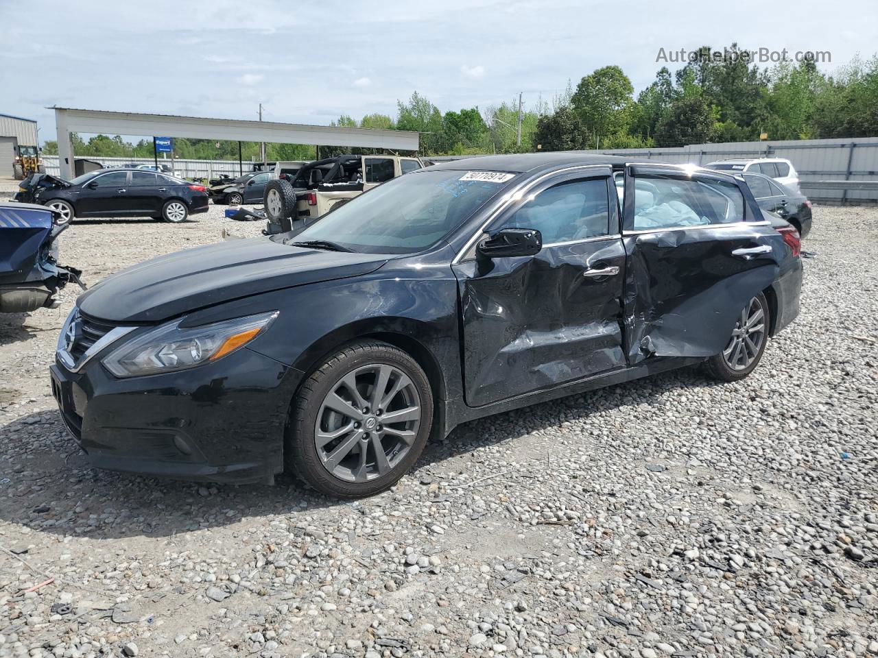 2018 Nissan Altima 2.5 Black vin: 1N4AL3AP5JC293750