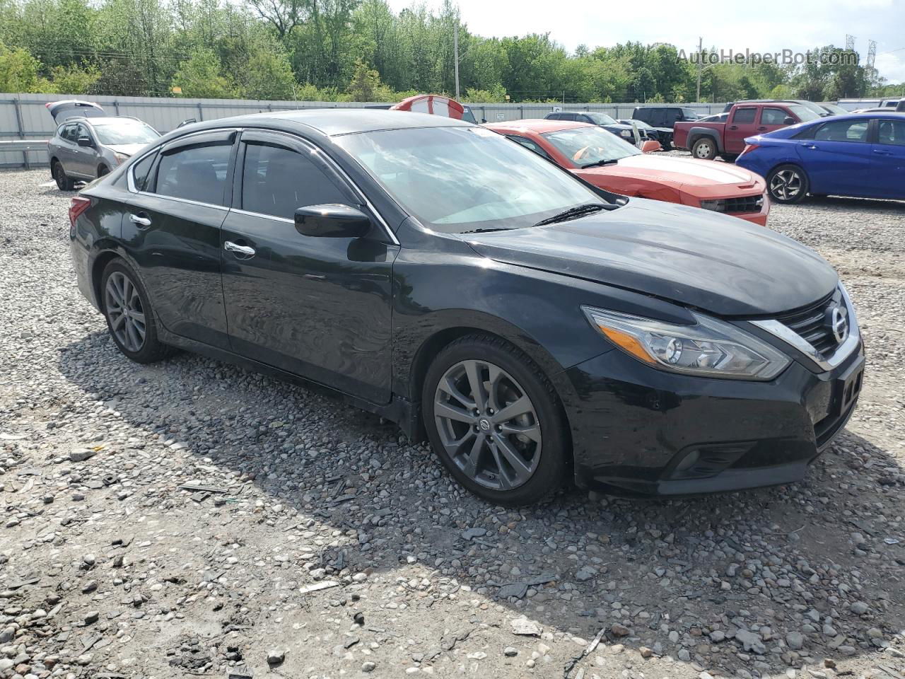 2018 Nissan Altima 2.5 Черный vin: 1N4AL3AP5JC293750