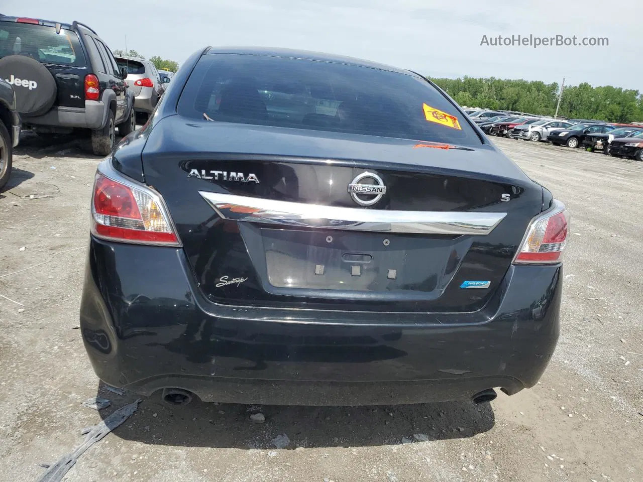 2014 Nissan Altima 2.5 Black vin: 1N4AL3AP6EC126402