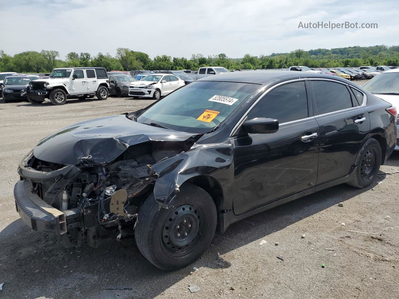 2014 Nissan Altima 2.5 Black vin: 1N4AL3AP6EC126402