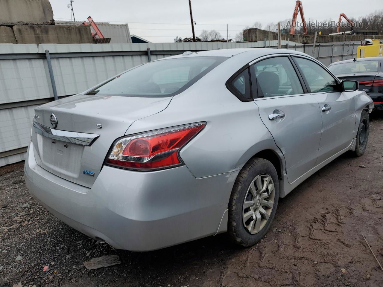 2014 Nissan Altima 2.5 Серебряный vin: 1N4AL3AP6EC139912