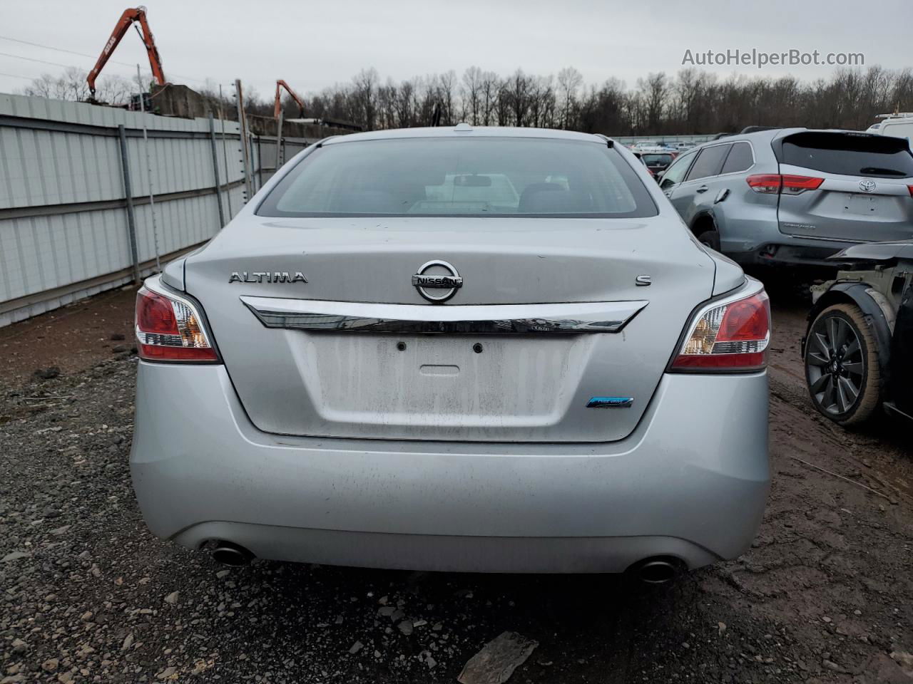 2014 Nissan Altima 2.5 Silver vin: 1N4AL3AP6EC139912