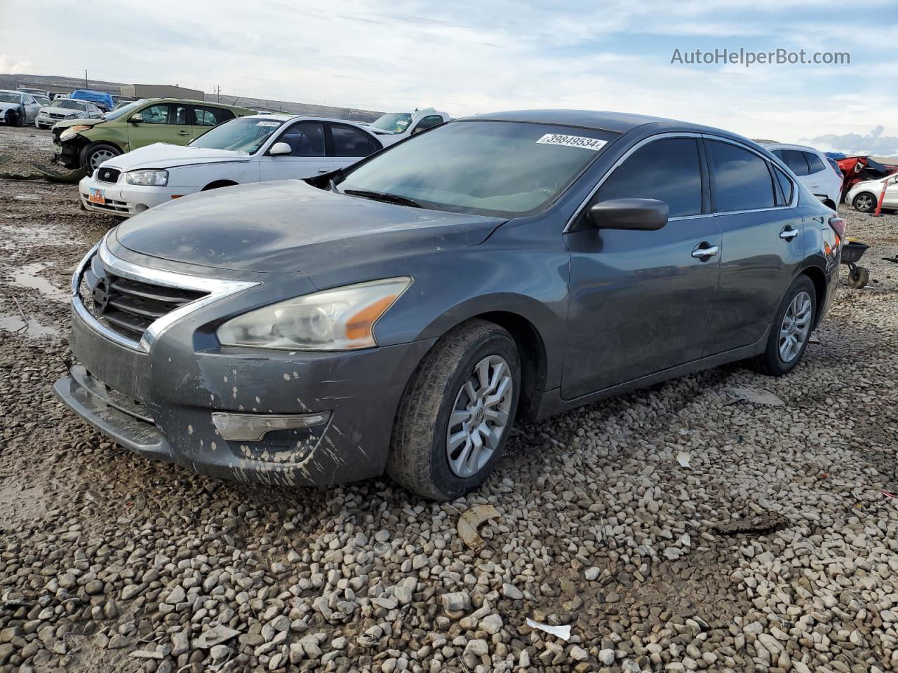 2014 Nissan Altima 2.5 Gray vin: 1N4AL3AP6EC153664