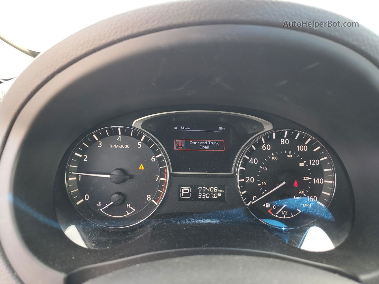 2014 Nissan Altima 2.5 Красный vin: 1N4AL3AP6EC165992