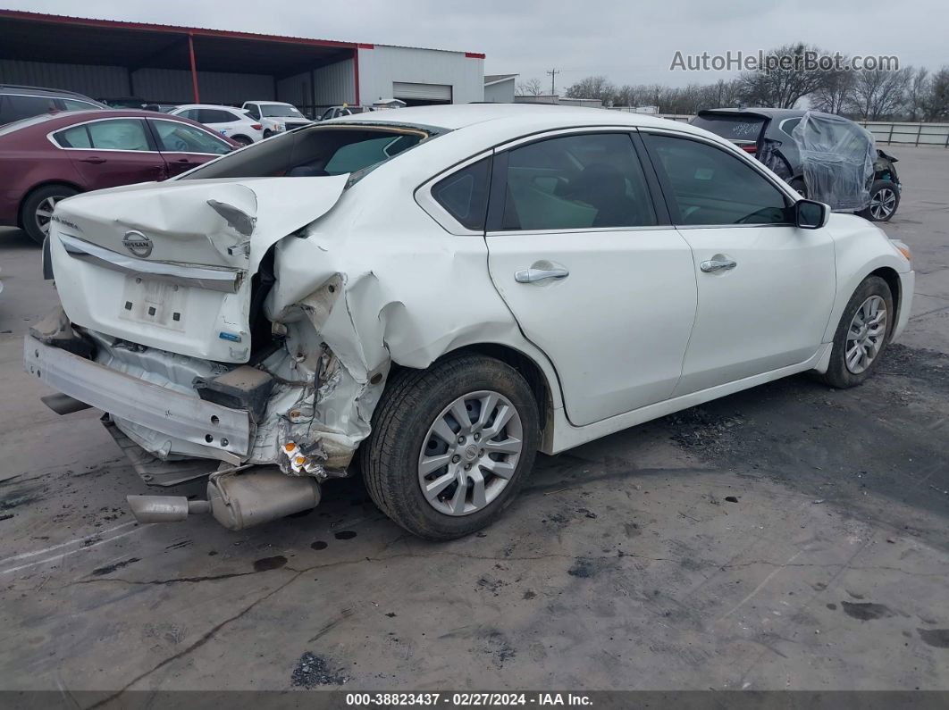 2014 Nissan Altima 2.5 S White vin: 1N4AL3AP6EN205427