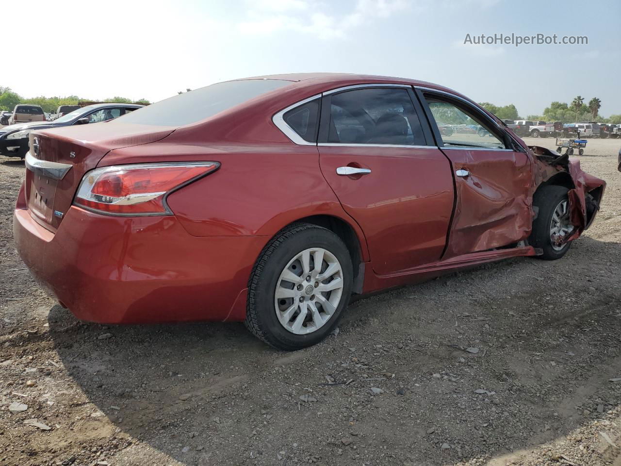 2014 Nissan Altima 2.5 Maroon vin: 1N4AL3AP6EN219313