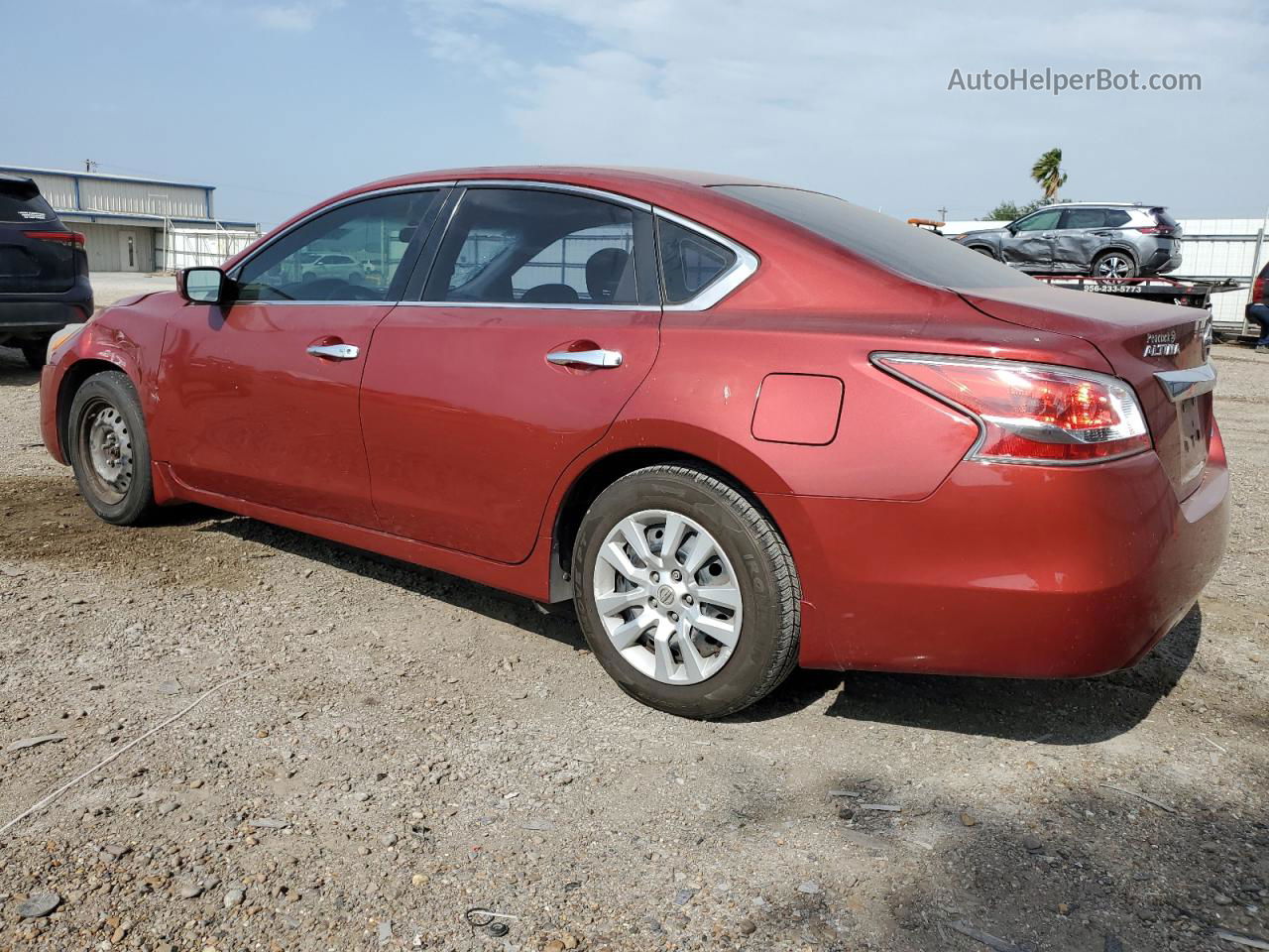 2014 Nissan Altima 2.5 Maroon vin: 1N4AL3AP6EN219313