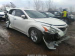 2014 Nissan Altima 2.5 Sv White vin: 1N4AL3AP6EN245474