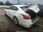 2014 Nissan Altima 2.5 Sv White vin: 1N4AL3AP6EN245474