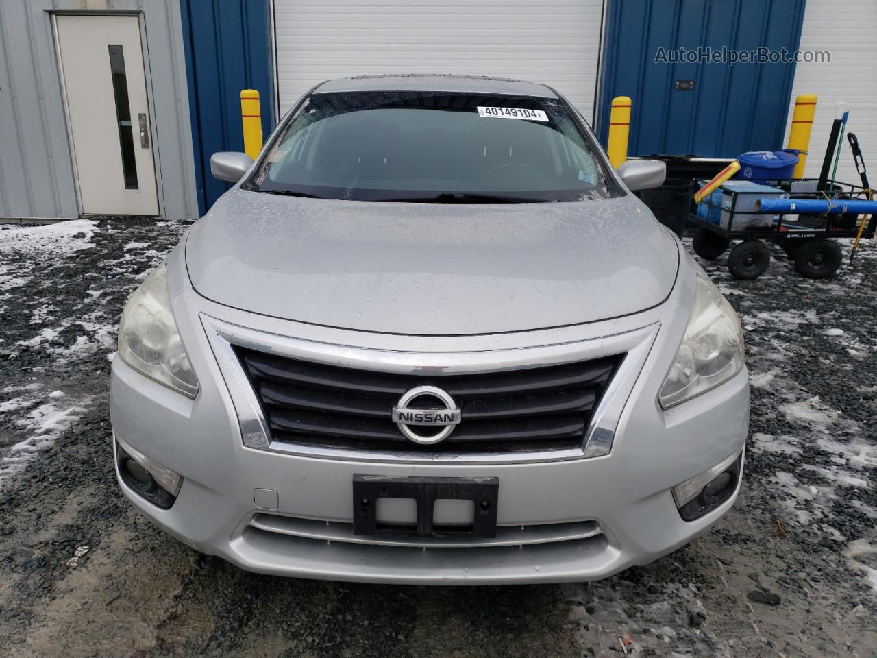 2014 Nissan Altima 2.5 Silver vin: 1N4AL3AP6EN332923