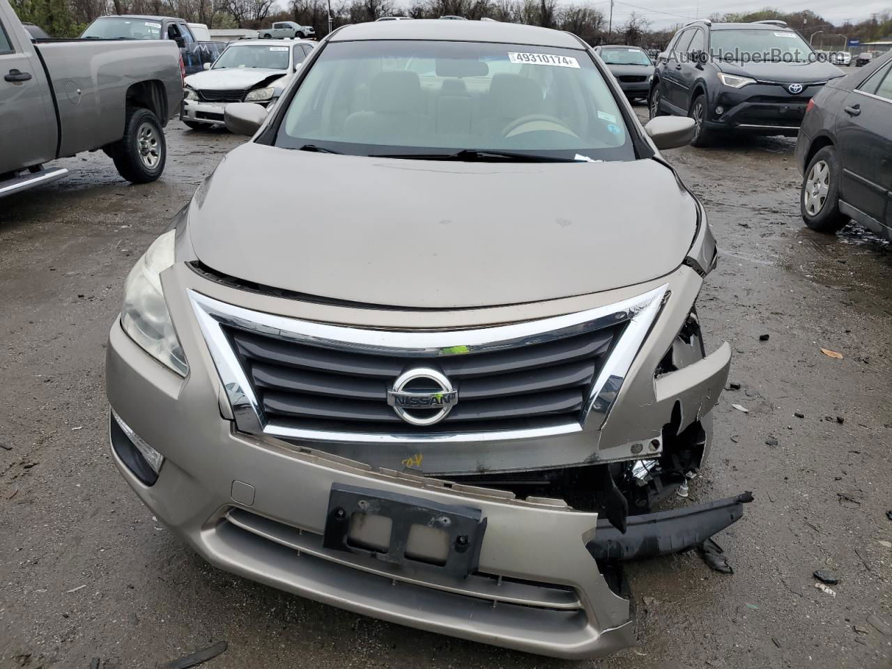 2014 Nissan Altima 2.5 Черный vin: 1N4AL3AP6EN333747