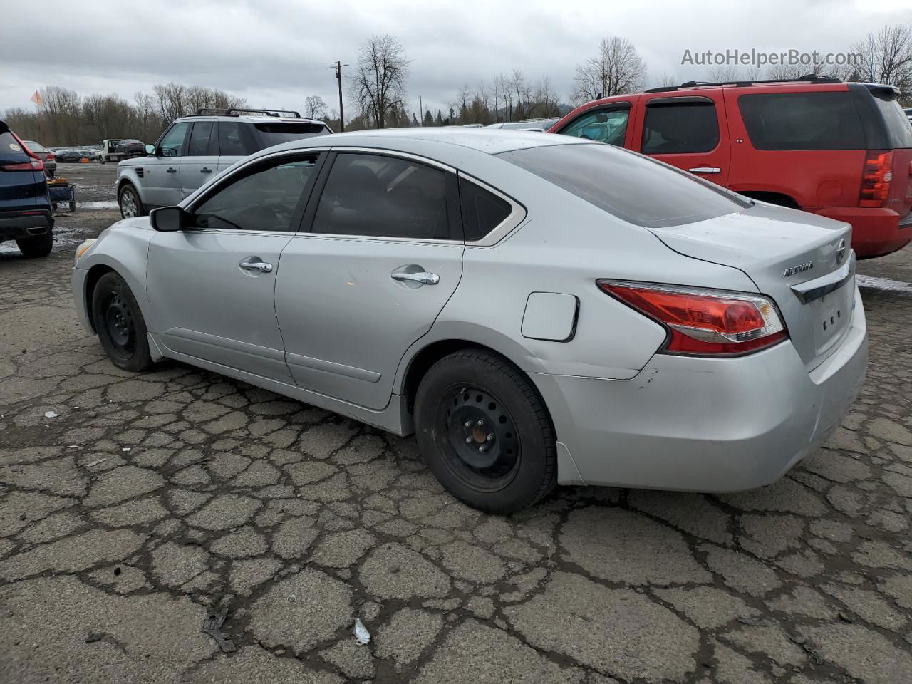 2014 Nissan Altima 2.5 Серебряный vin: 1N4AL3AP6EN346546