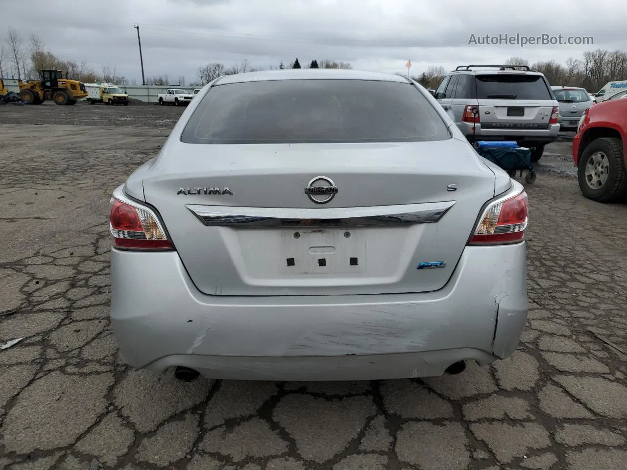 2014 Nissan Altima 2.5 Серебряный vin: 1N4AL3AP6EN346546