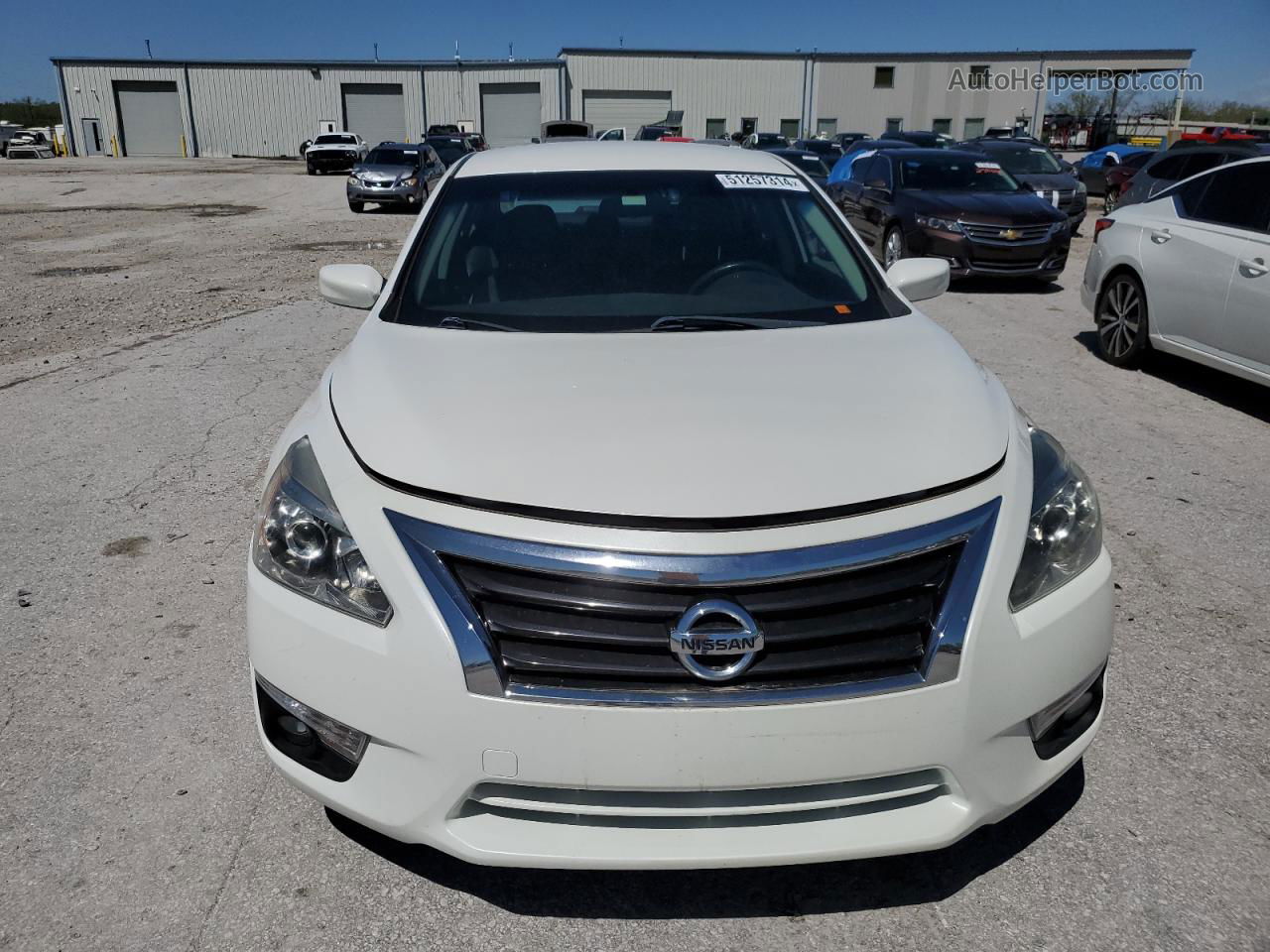 2015 Nissan Altima 2.5 White vin: 1N4AL3AP6FC100769