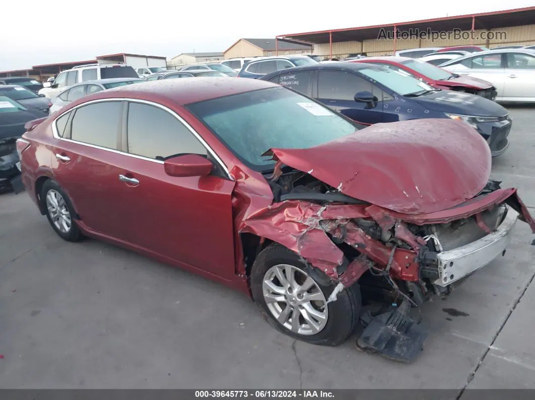 2015 Nissan Altima 2.5/2.5 S/2.5 Sl/2.5 Sv Red vin: 1N4AL3AP6FC103302