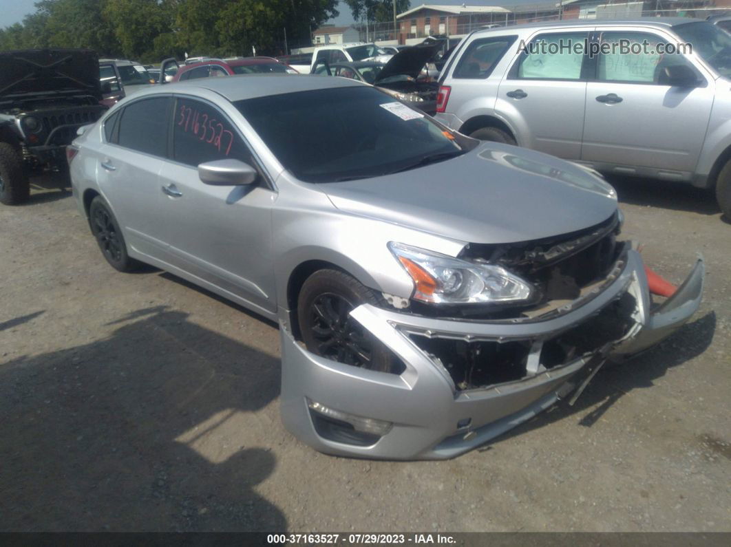 2015 Nissan Altima 2.5 S Silver vin: 1N4AL3AP6FC140351