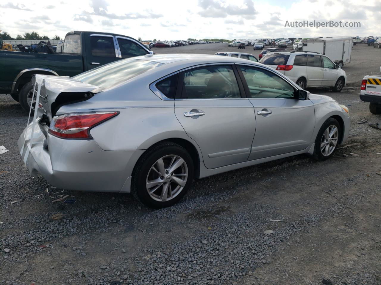 2015 Nissan Altima 2.5 Silver vin: 1N4AL3AP6FC155559