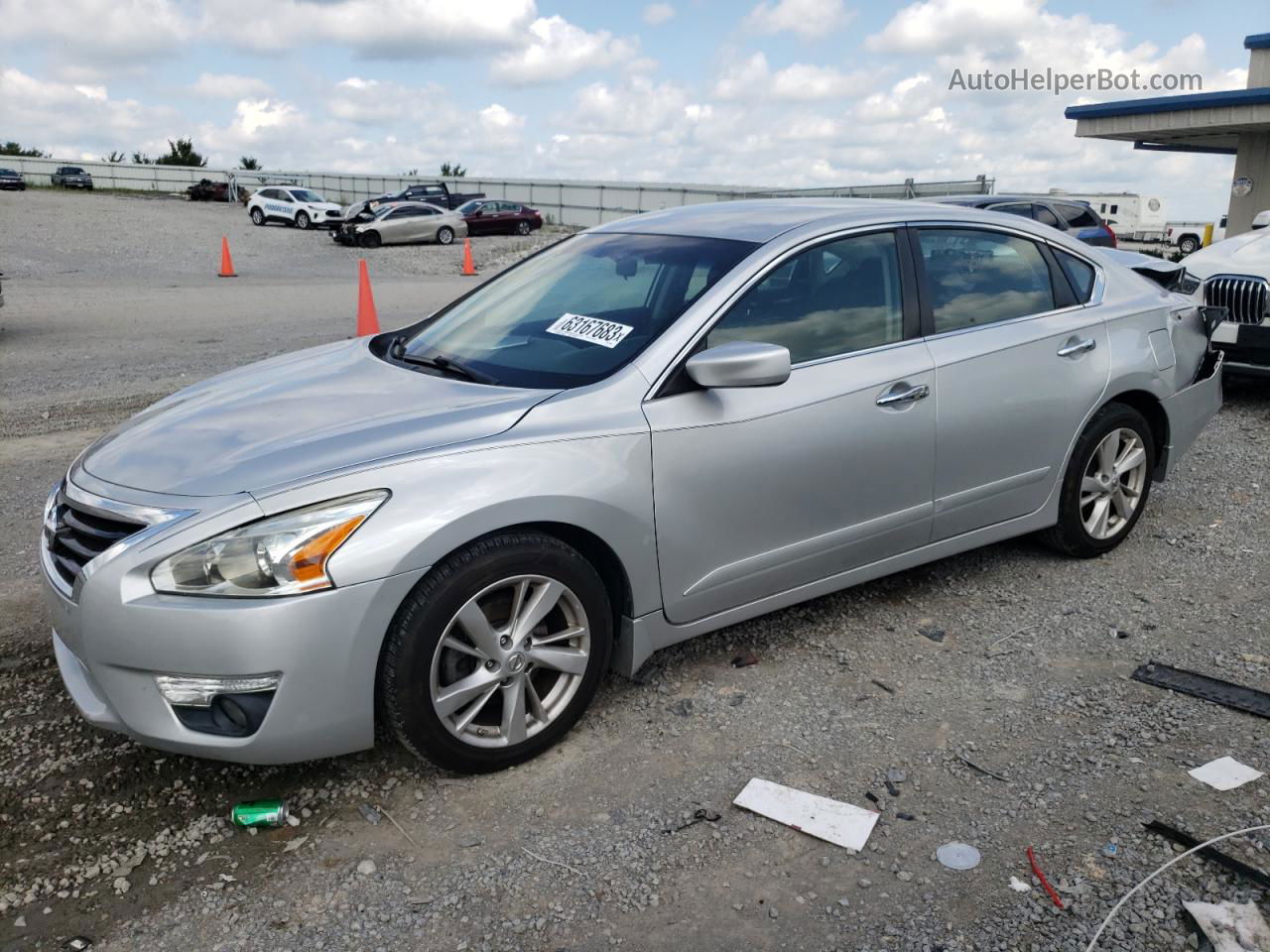 2015 Nissan Altima 2.5 Silver vin: 1N4AL3AP6FC155559