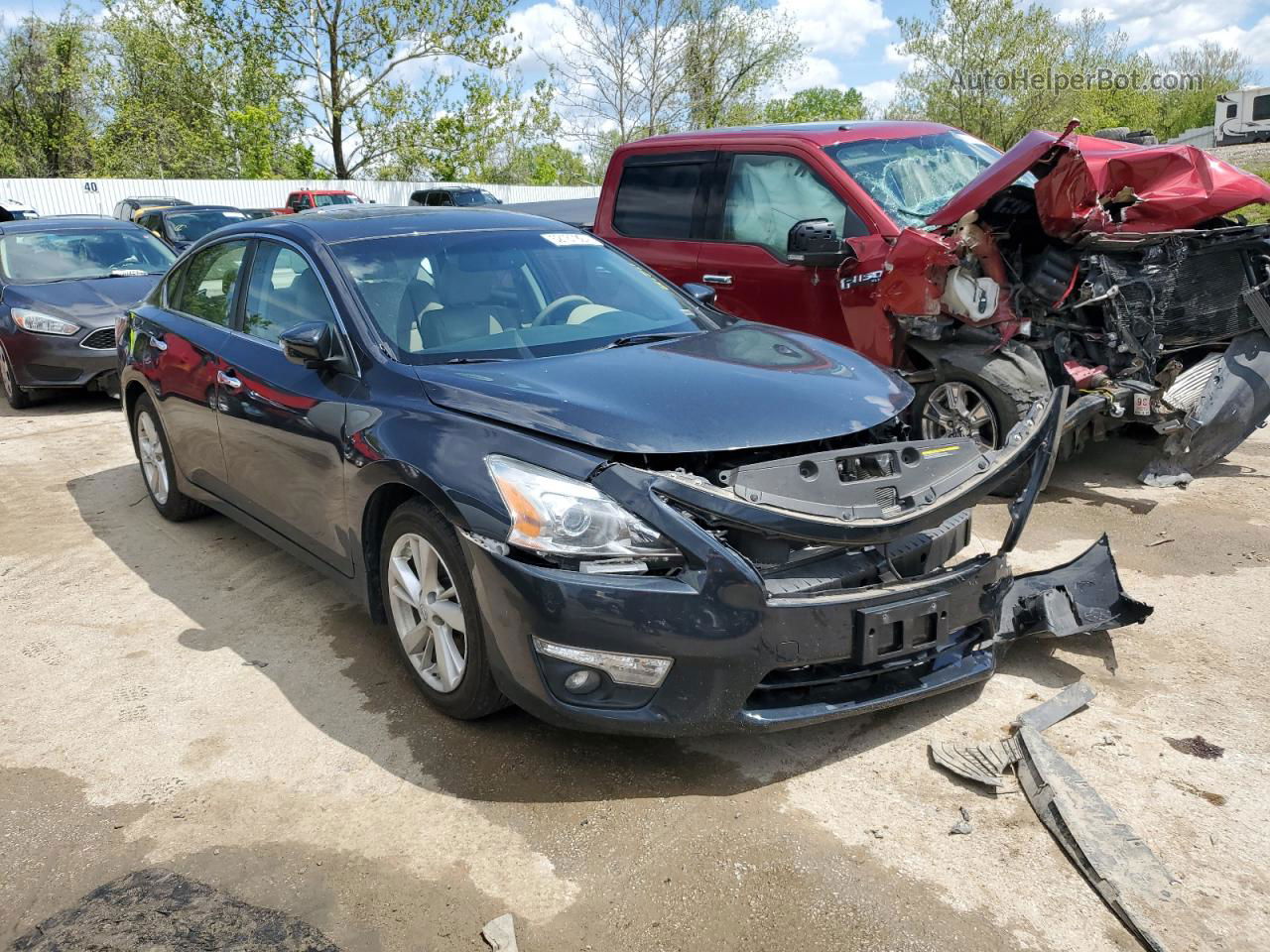 2015 Nissan Altima 2.5 Gray vin: 1N4AL3AP6FC157750