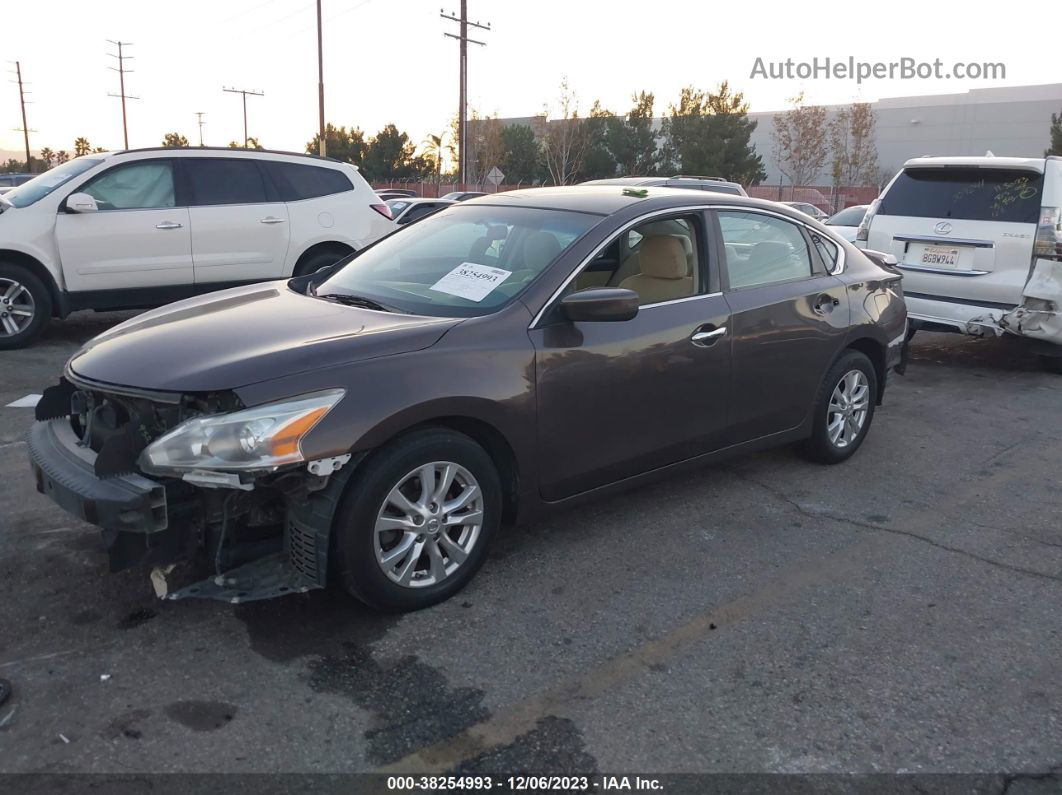 2015 Nissan Altima 2.5 S Коричневый vin: 1N4AL3AP6FC168313