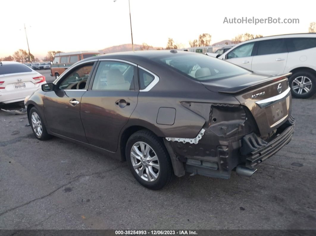 2015 Nissan Altima 2.5 S Brown vin: 1N4AL3AP6FC168313