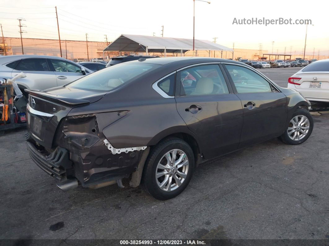 2015 Nissan Altima 2.5 S Brown vin: 1N4AL3AP6FC168313