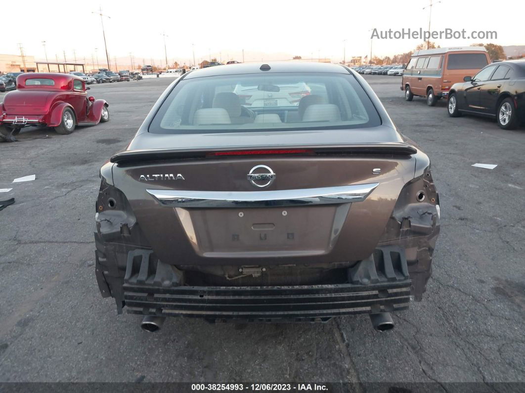 2015 Nissan Altima 2.5 S Коричневый vin: 1N4AL3AP6FC168313