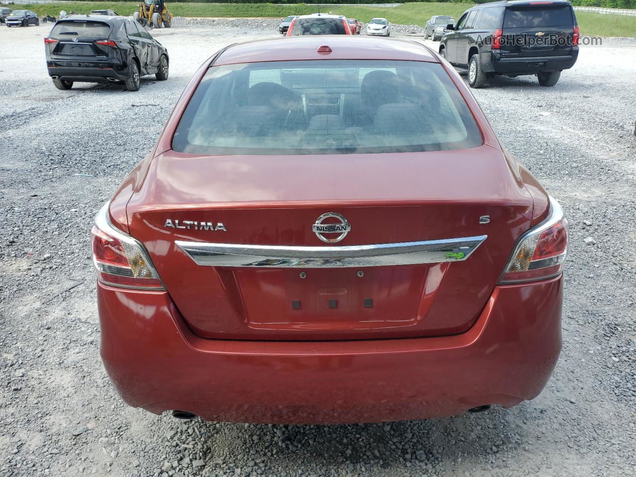 2015 Nissan Altima 2.5 Красный vin: 1N4AL3AP6FC229935