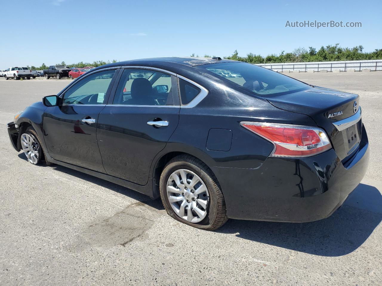 2015 Nissan Altima 2.5 Черный vin: 1N4AL3AP6FC239588