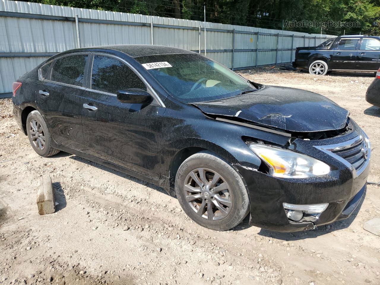 2015 Nissan Altima 2.5 Black vin: 1N4AL3AP6FC251207