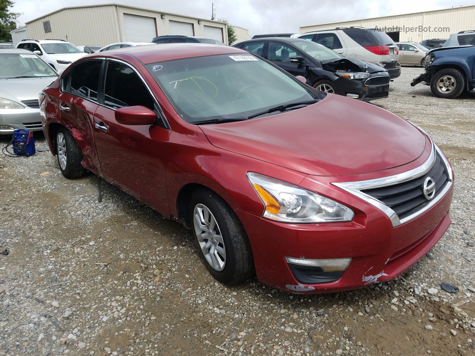 2015 Nissan Altima 2.5 Maroon vin: 1N4AL3AP6FC253474