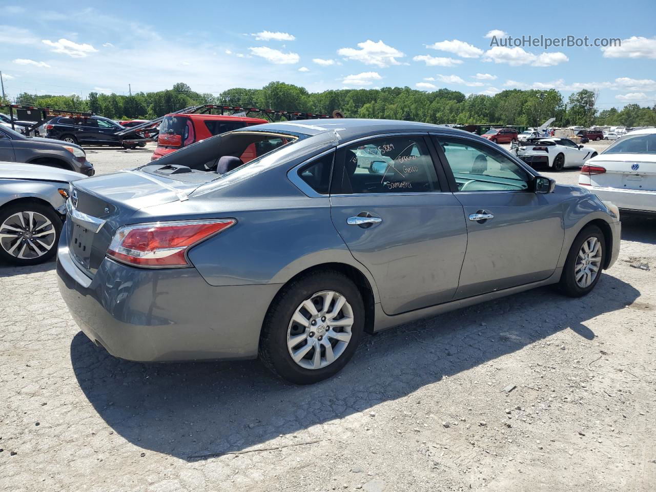 2015 Nissan Altima 2.5 Gray vin: 1N4AL3AP6FC256472