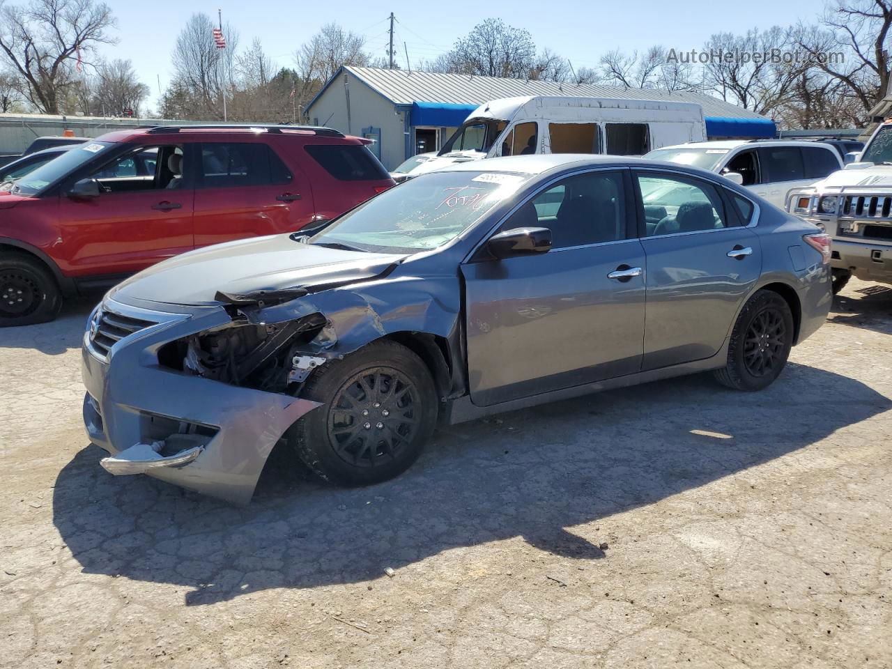 2015 Nissan Altima 2.5 Gray vin: 1N4AL3AP6FC284238