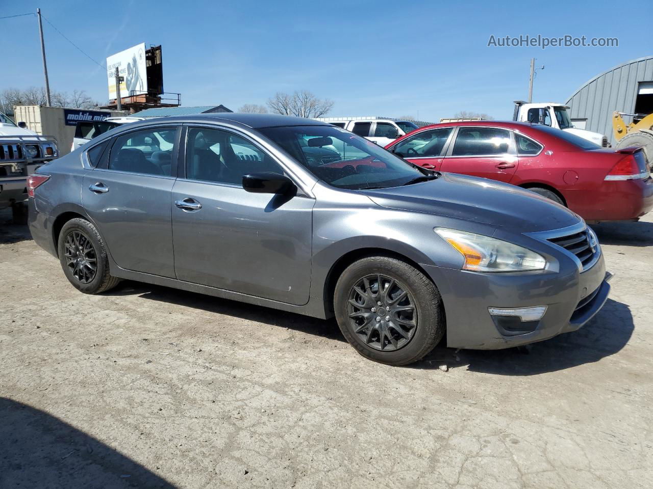 2015 Nissan Altima 2.5 Серый vin: 1N4AL3AP6FC284238