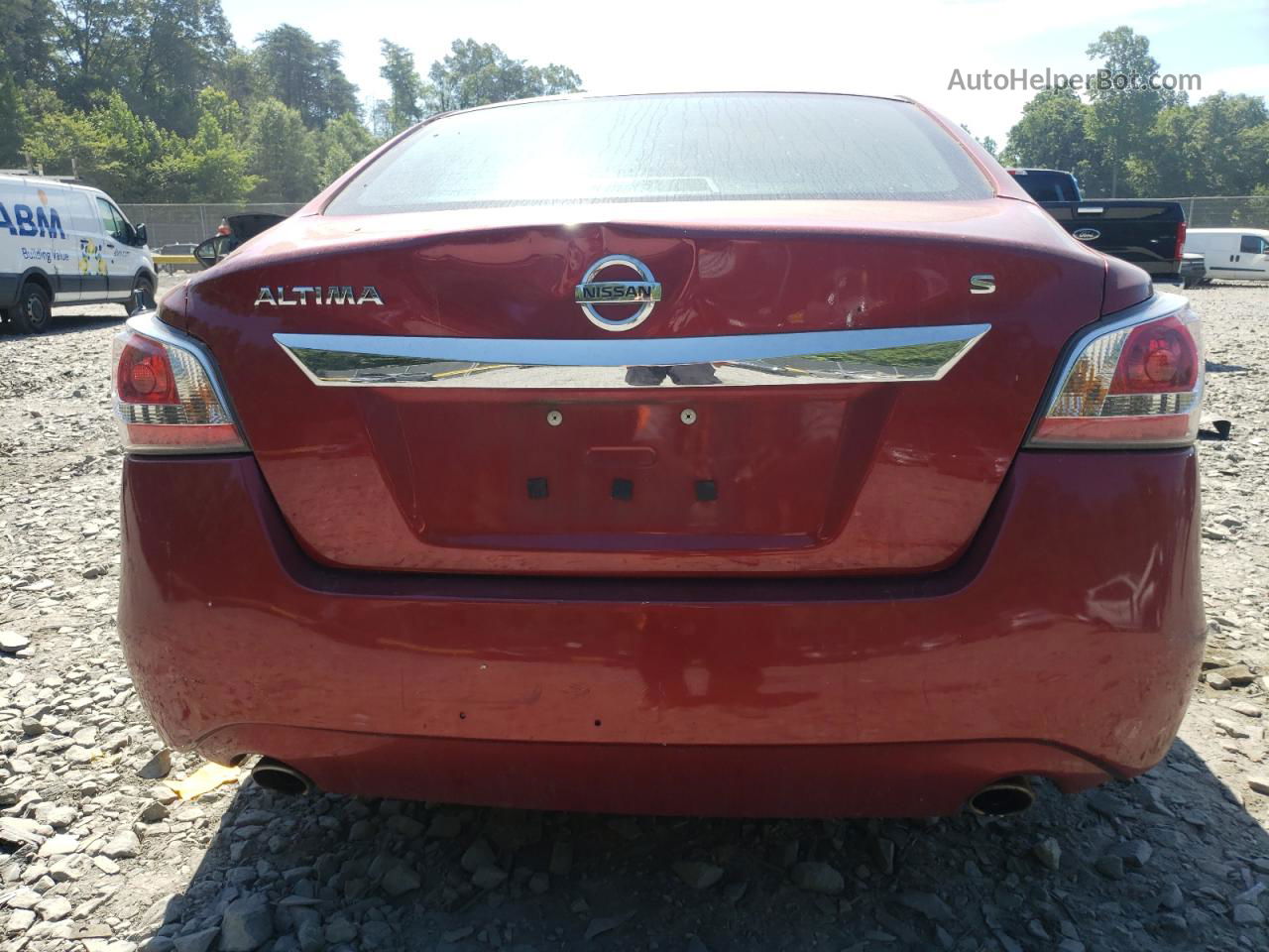 2015 Nissan Altima 2.5 Red vin: 1N4AL3AP6FC411263