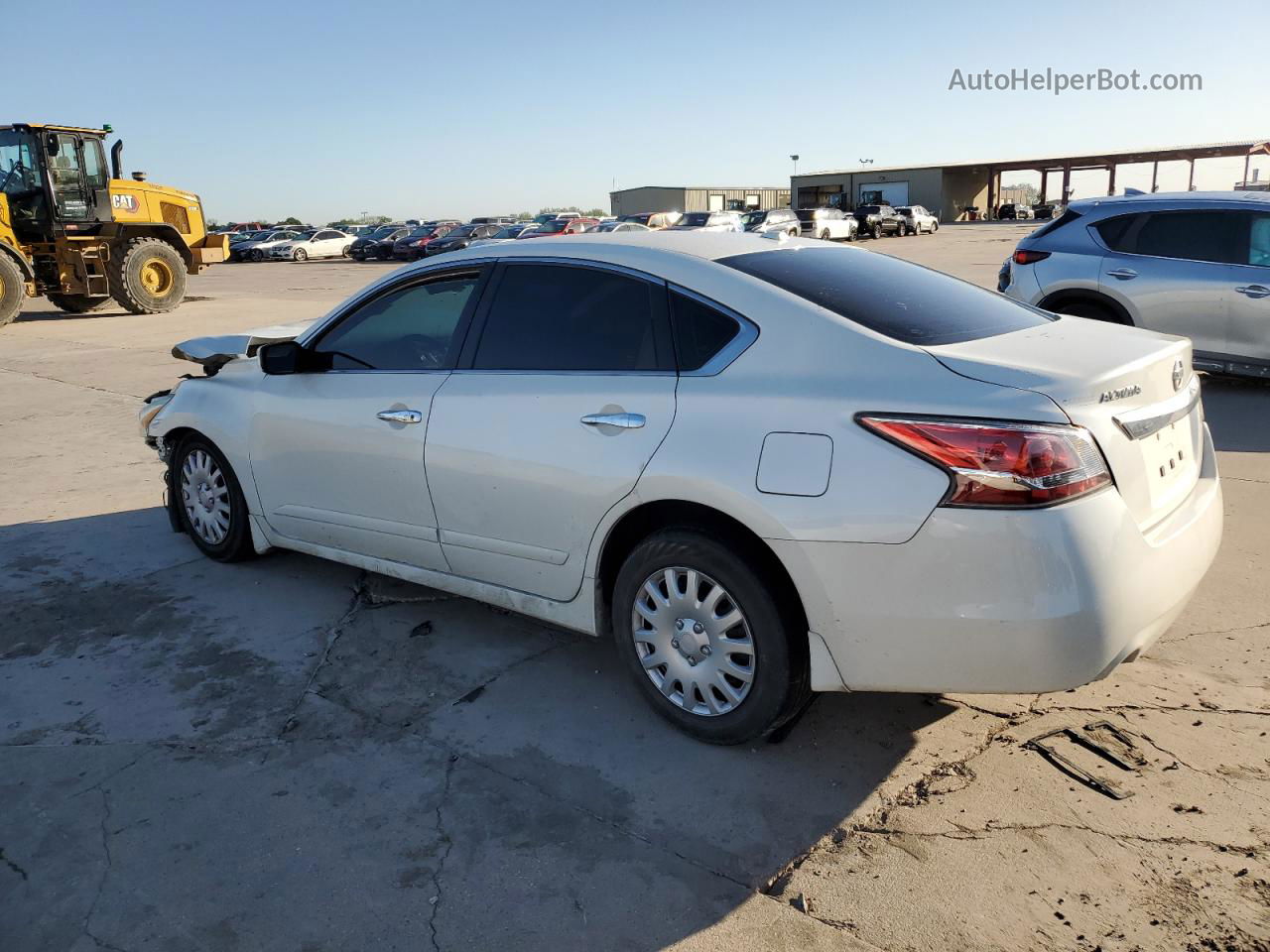 2015 Nissan Altima 2.5 White vin: 1N4AL3AP6FC413420