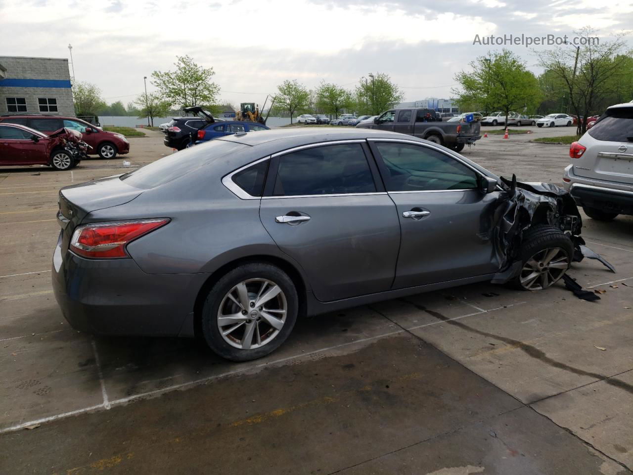 2015 Nissan Altima 2.5 Gray vin: 1N4AL3AP6FC424434