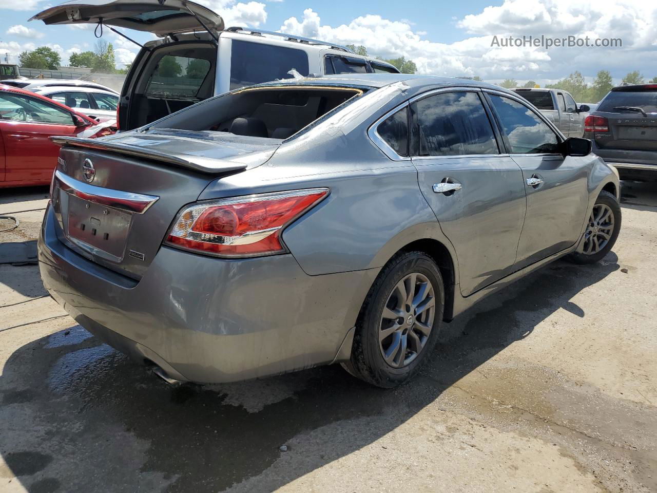 2015 Nissan Altima 2.5 Gray vin: 1N4AL3AP6FC460317