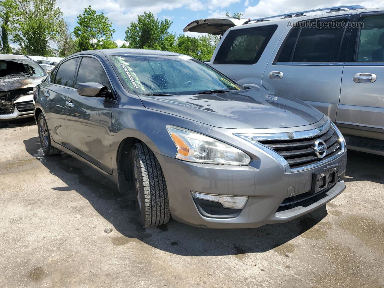 2015 Nissan Altima 2.5 Gray vin: 1N4AL3AP6FC460317