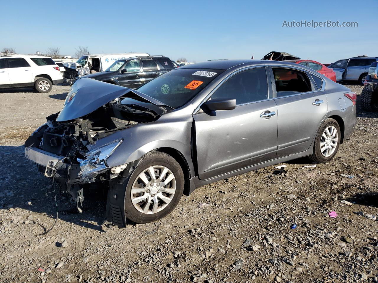 2015 Nissan Altima 2.5 Gray vin: 1N4AL3AP6FC472581