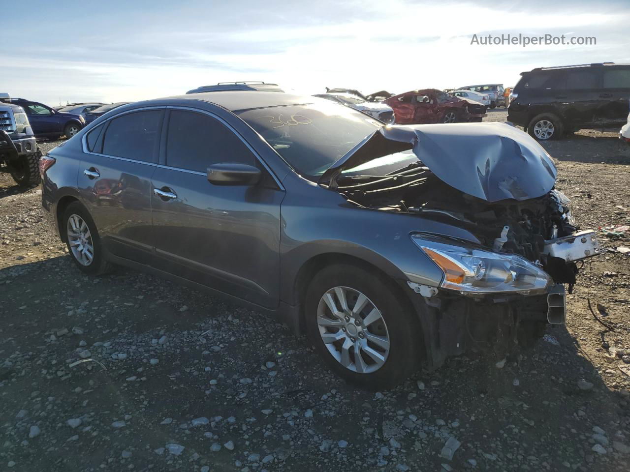 2015 Nissan Altima 2.5 Gray vin: 1N4AL3AP6FC472581