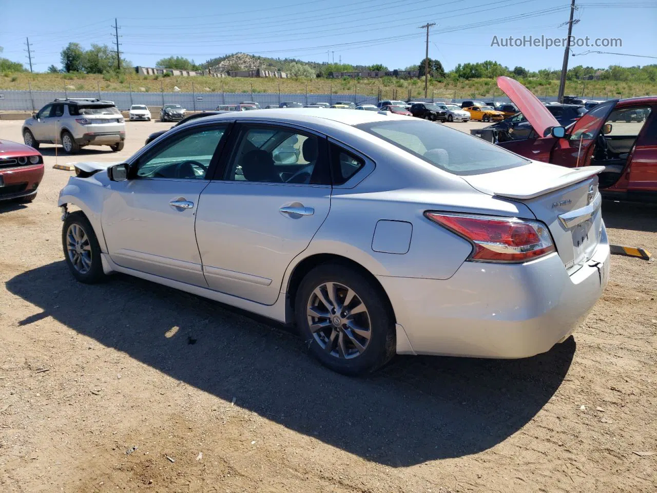 2015 Nissan Altima 2.5 Silver vin: 1N4AL3AP6FC485282