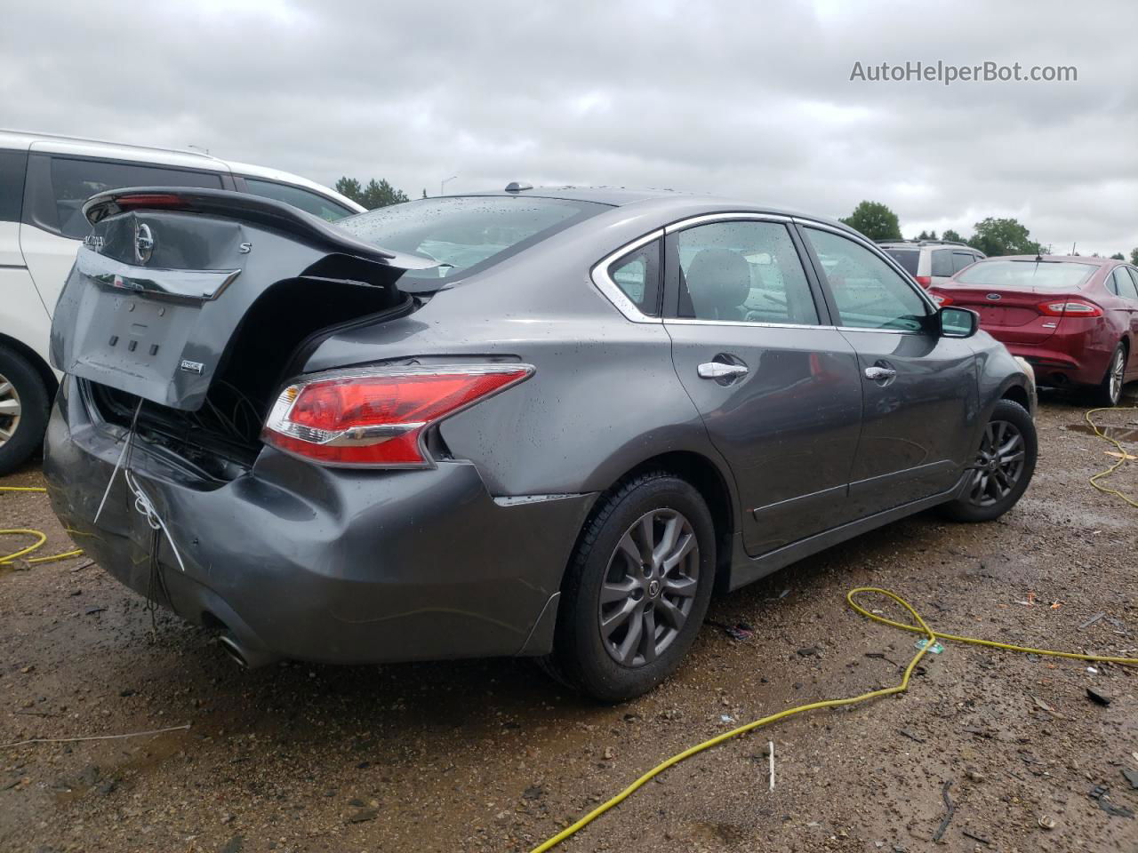 2015 Nissan Altima 2.5 Gray vin: 1N4AL3AP6FC576830