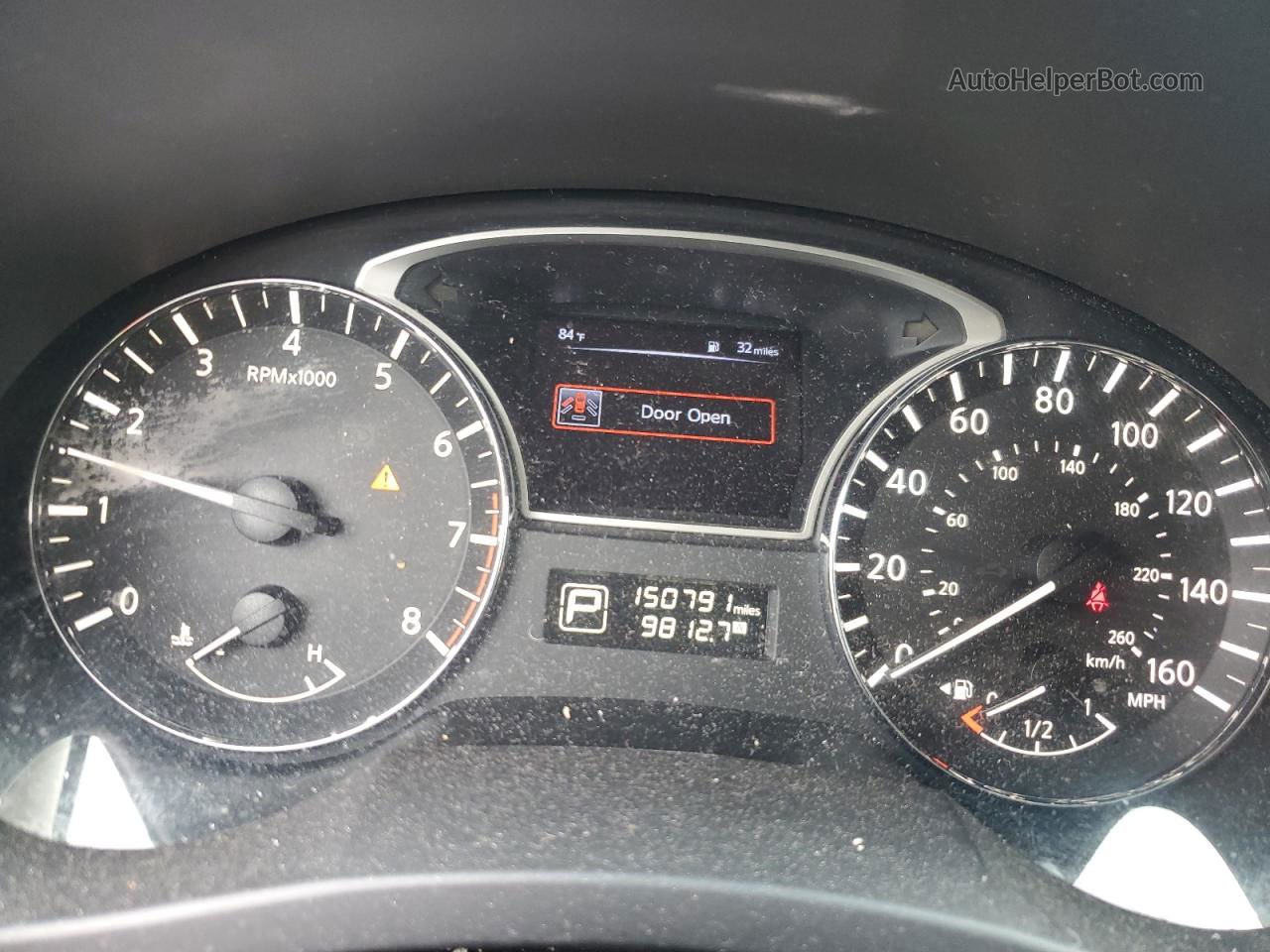 2015 Nissan Altima 2.5 Серый vin: 1N4AL3AP6FC590081