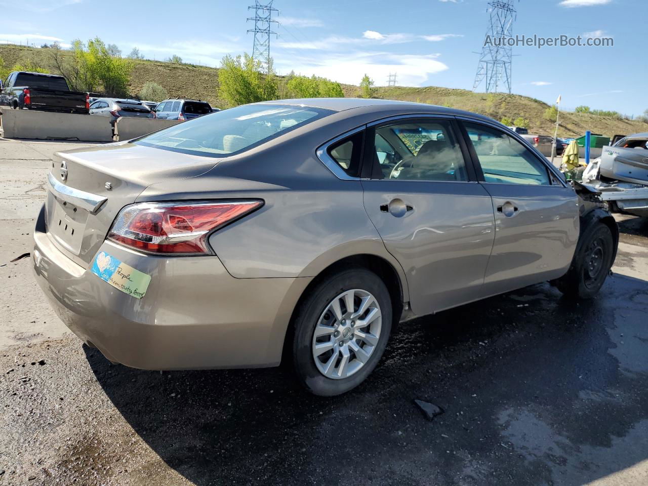 2015 Nissan Altima 2.5 Tan vin: 1N4AL3AP6FN302192